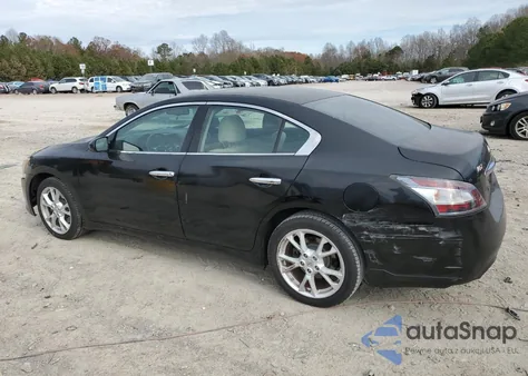 2012 Nissan Maxima S from USA, damaged, VIN 1N4AA5AP9CC822914